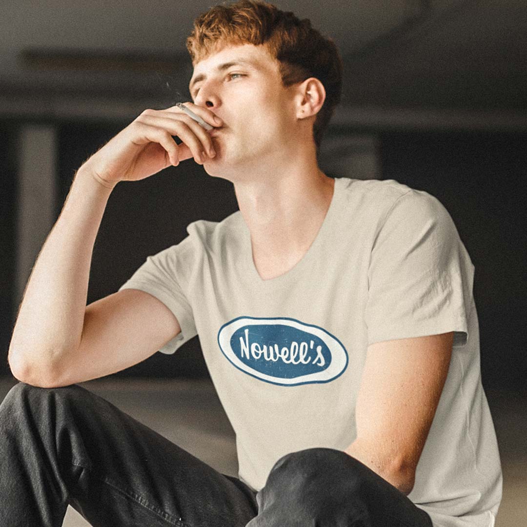 Nowell’s Grocery Supermarket Columbia Unisex Retro T-shirt
