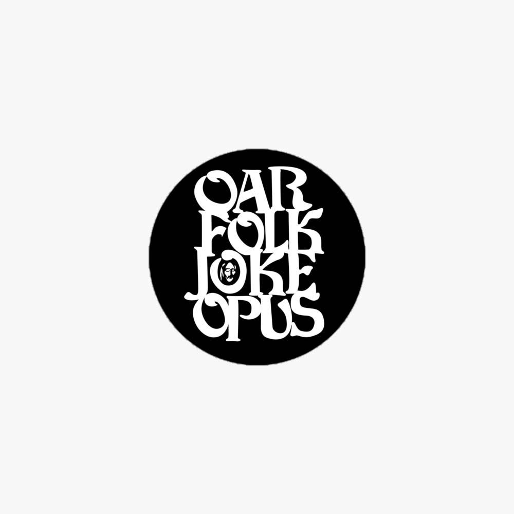 Oarfolkjokeopus Minneapolis Retro Sticker