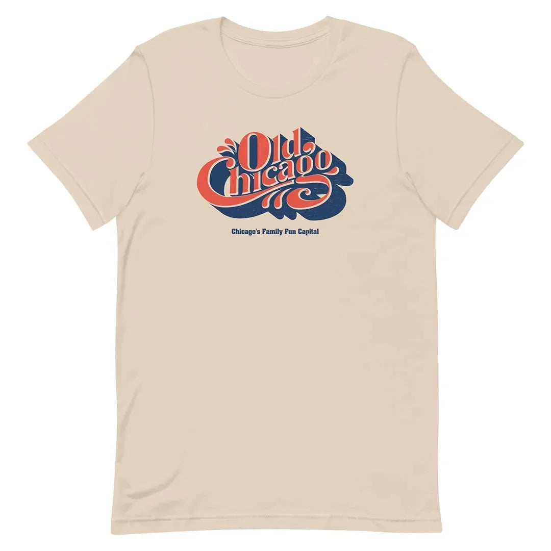Old Chicago Amusement Park Unisex Retro T-shirt