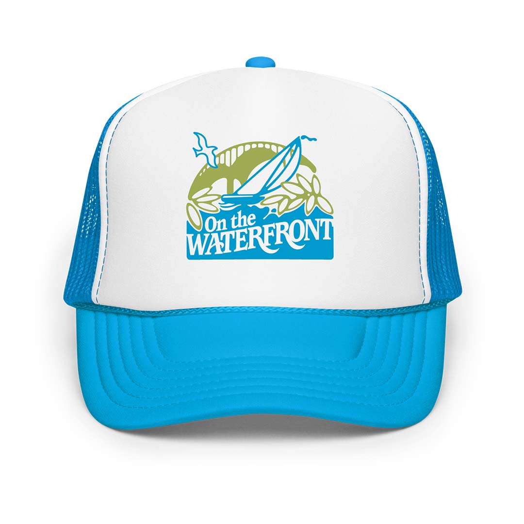 On the Waterfront Festival Rockford Retro Foam Trucker Hat