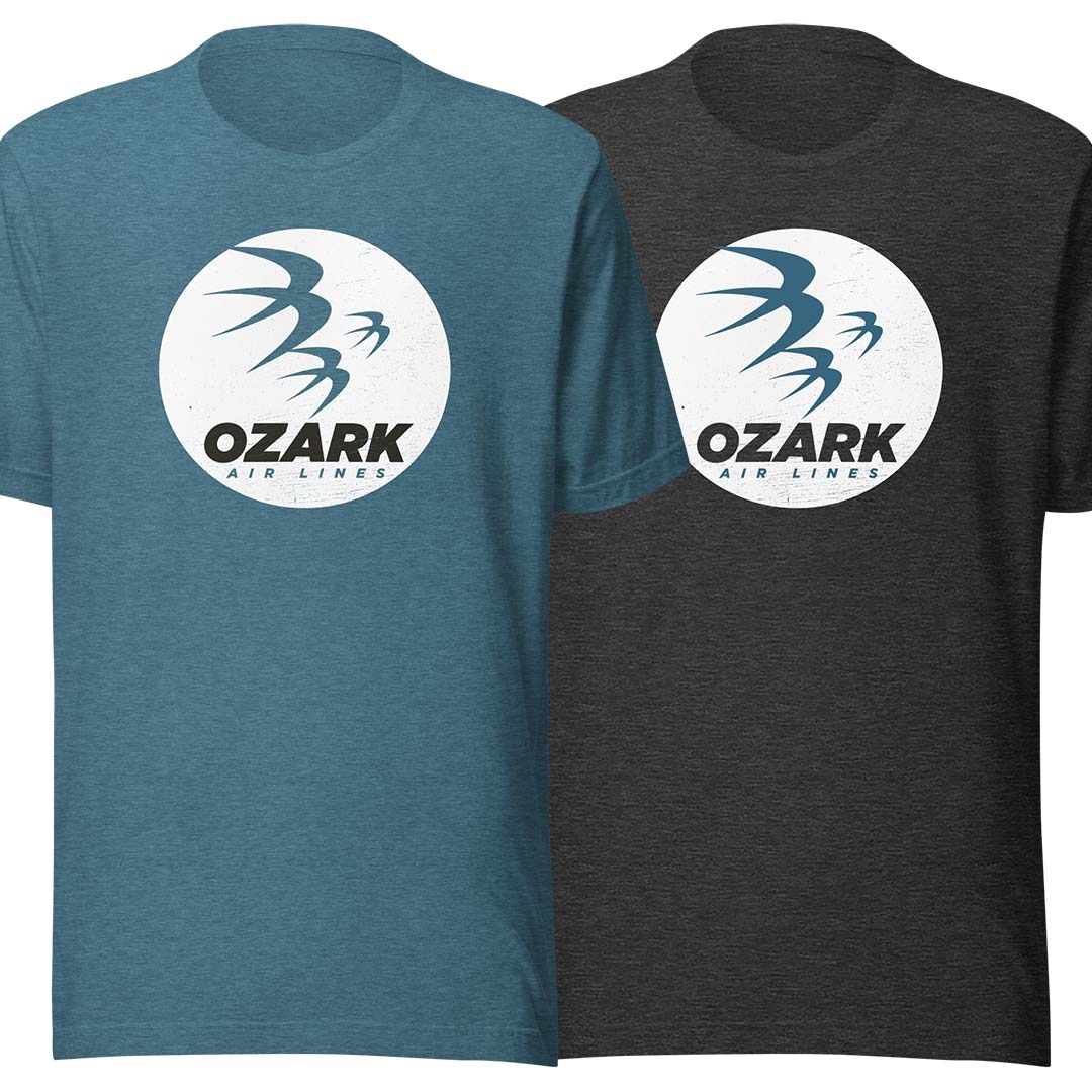 Ozark Air Lines Unisex Retro T-shirt