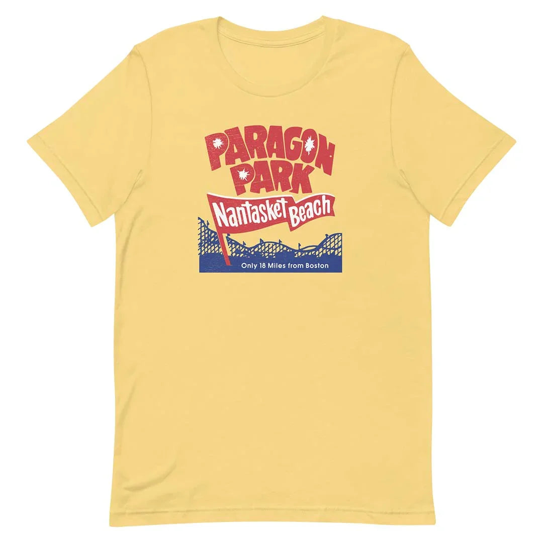 Paragon Park Nantasket Beach Unisex Retro T-shirt