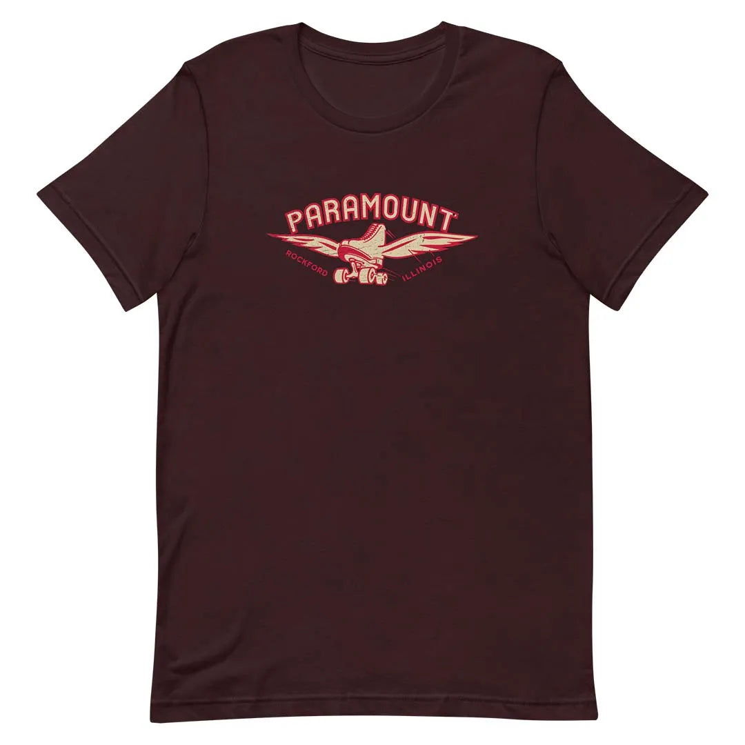 Paramount Roller Rink Rockford Unisex Retro Tee