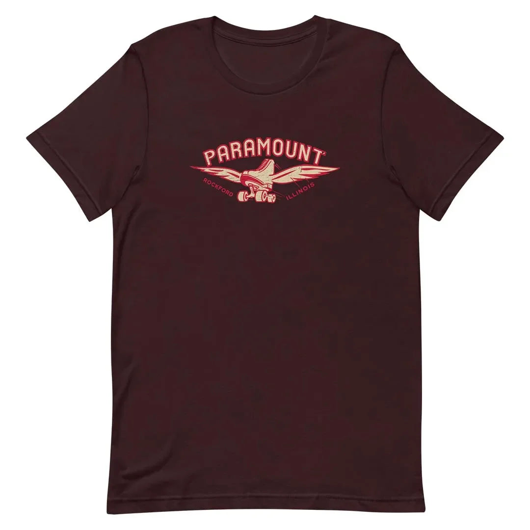 Paramount Roller Rink Rockford Unisex Retro Tee