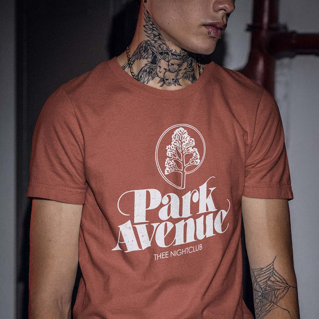 Park Avenue Thee Nightclub Milwaukee Unisex Retro T-shirt