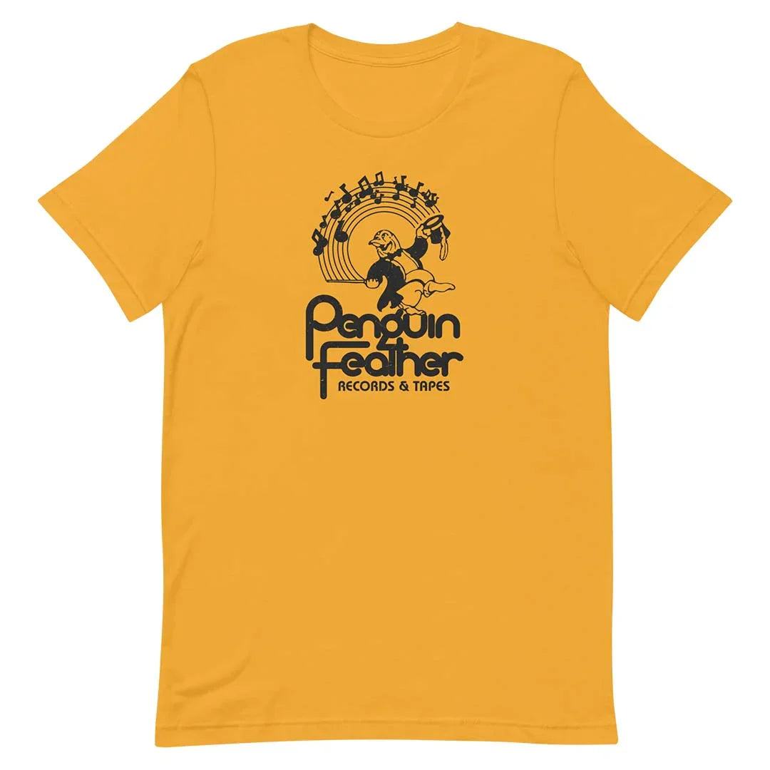 Penguin Feather Records Virginia Unisex Retro T-shirt