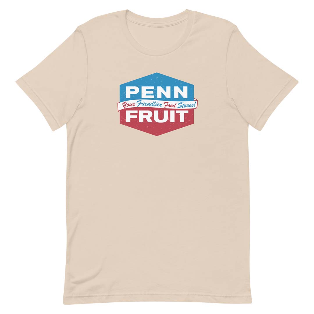 Penn Fruit Grocery Philadelphia Baltimore Unisex Retro T-shirt