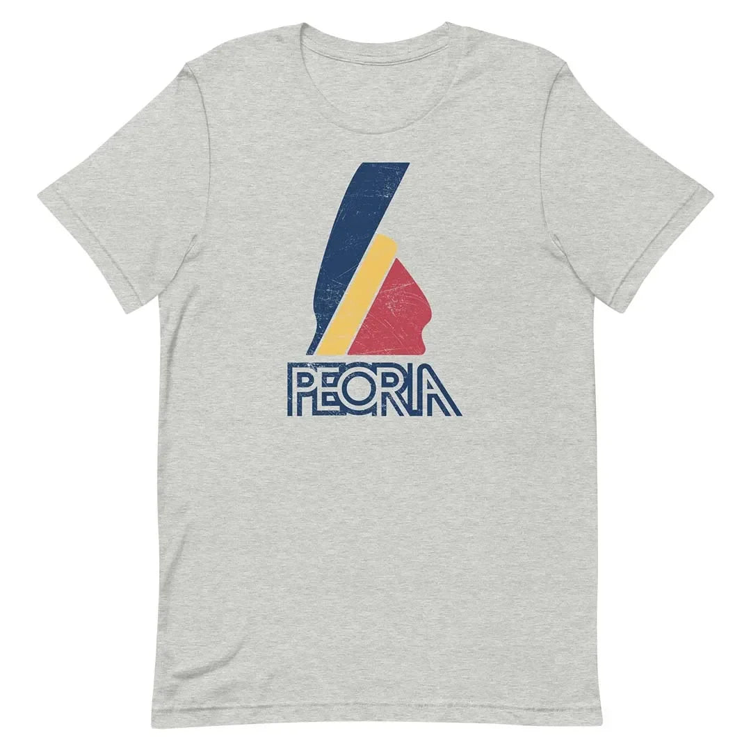 Peoria Indian Unisex Retro T-shirt
