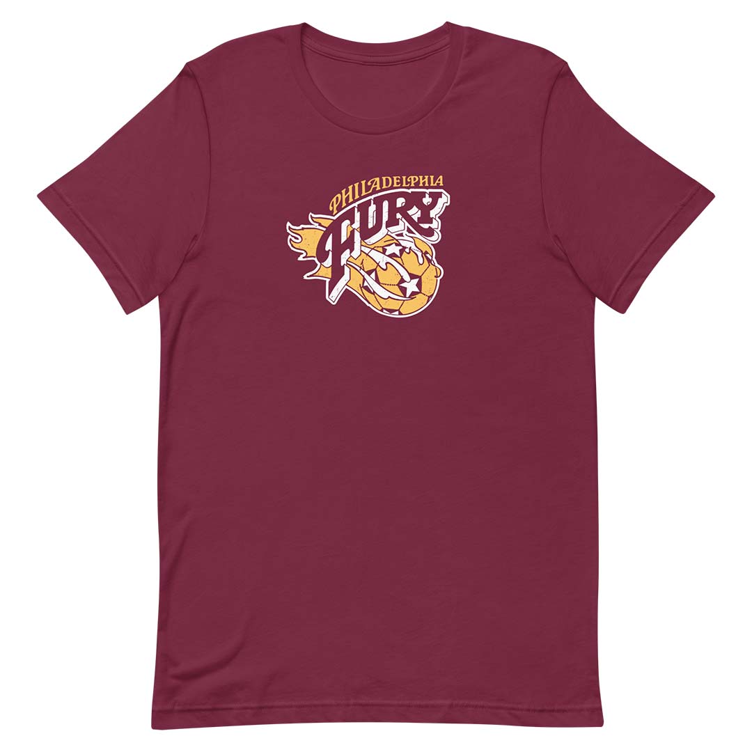 Philadelphia Fury NASL Soccer Unisex Retro T-shirt