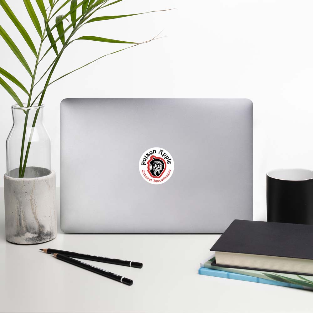 Poison Apple Disco Retro Sticker