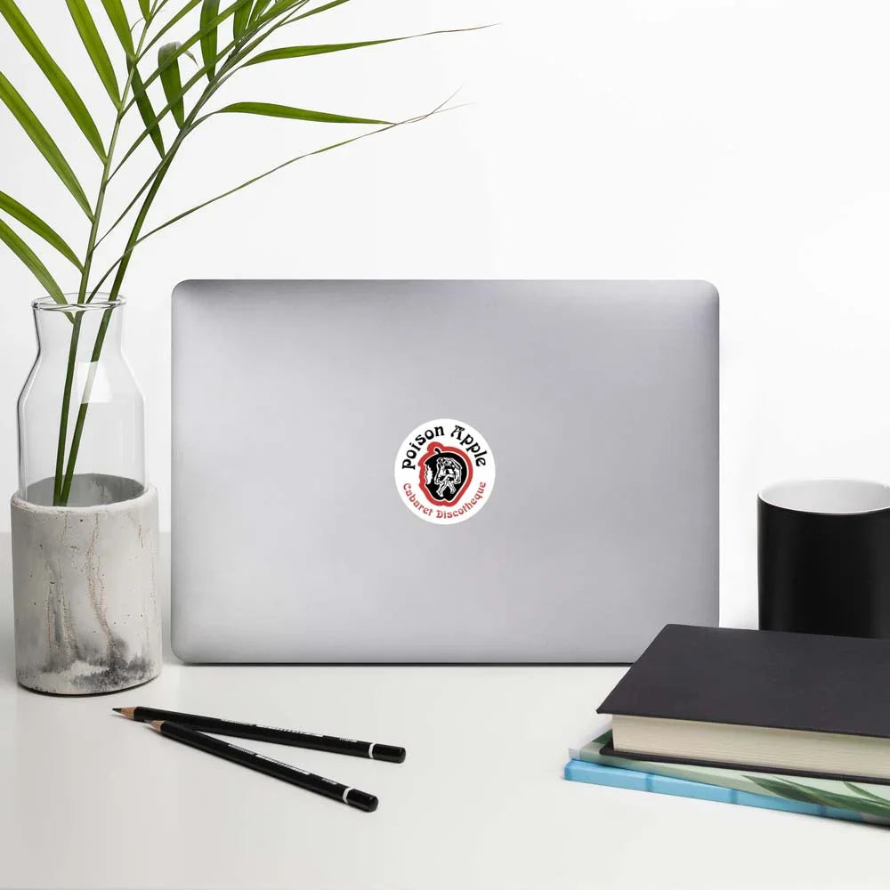 Poison Apple Disco Retro Sticker
