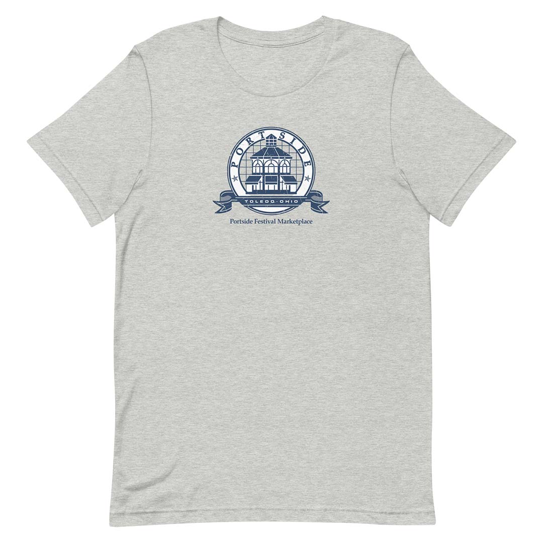 Portside Festival Marketplace Toledo Unisex Retro T-shirt