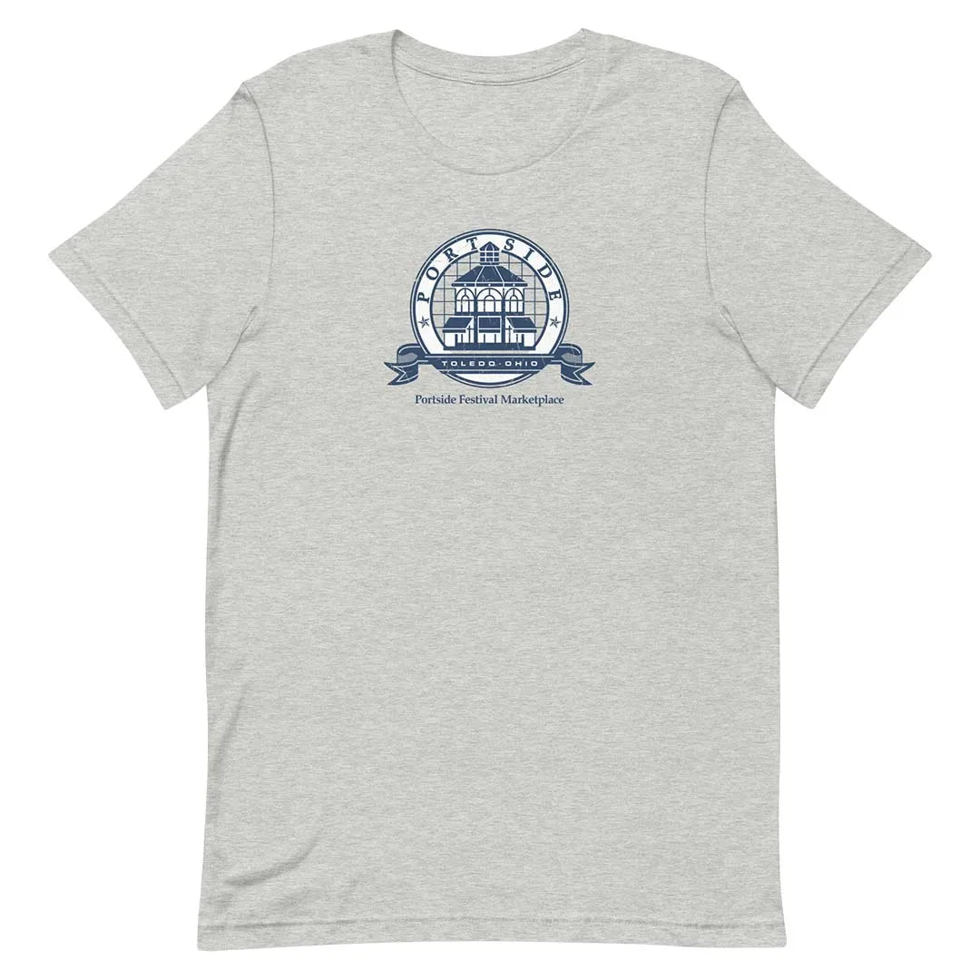 Portside Festival Marketplace Toledo Unisex Retro T-shirt