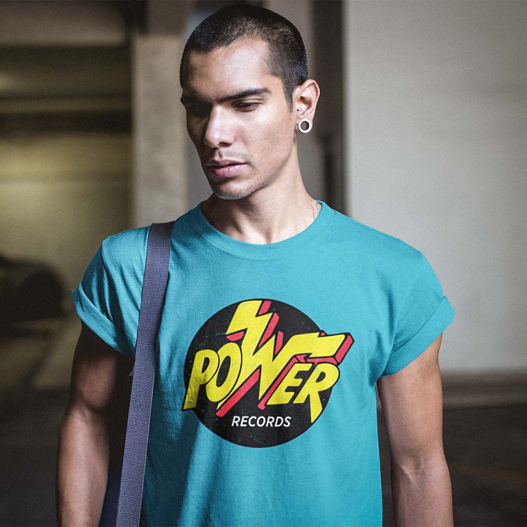 Power Records Unisex Retro T-shirt