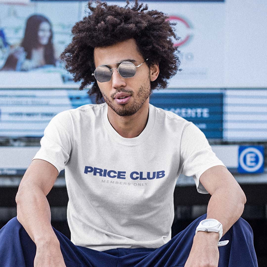 Price Club Warehouse Unisex Retro T-shirt