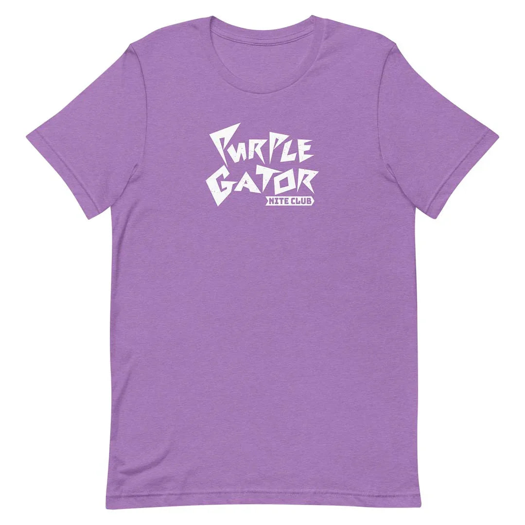 Purple Gator Nite Club Myrtle Beach Unisex Retro T-shirt