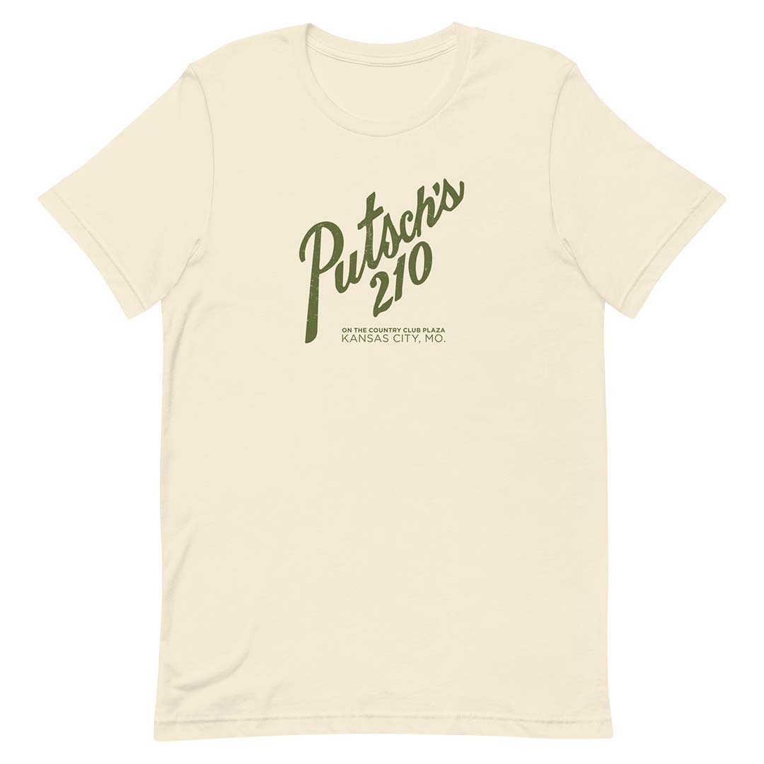Putsch's 210 Restaurant & Cocktail Bar Kansas City Unisex Retro T-shirt