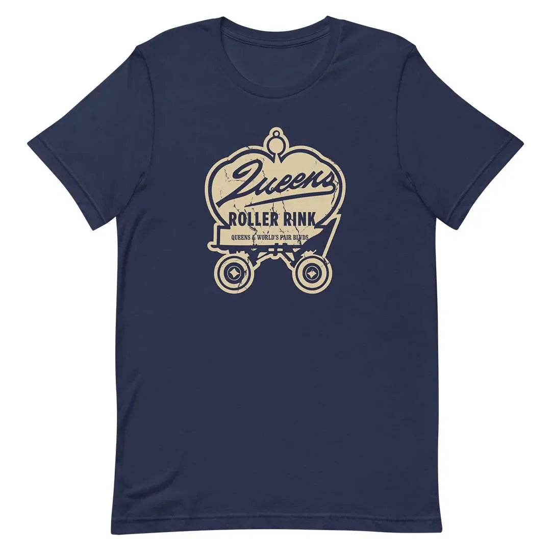 Queens Roller Rink Skating Unisex Retro Tee