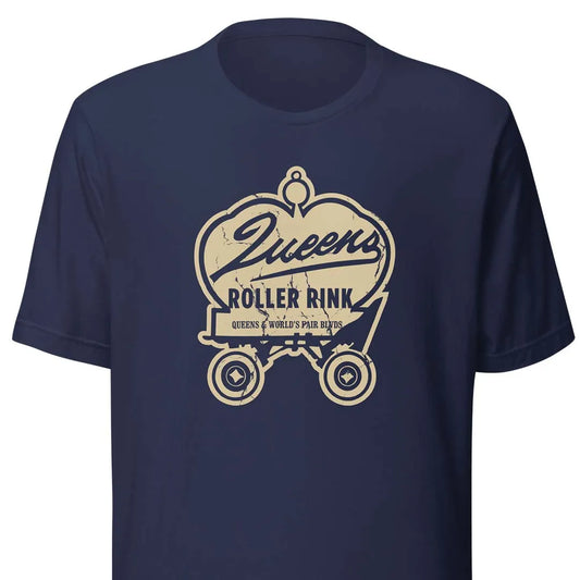 Queens Roller Rink Skating Unisex Retro Tee