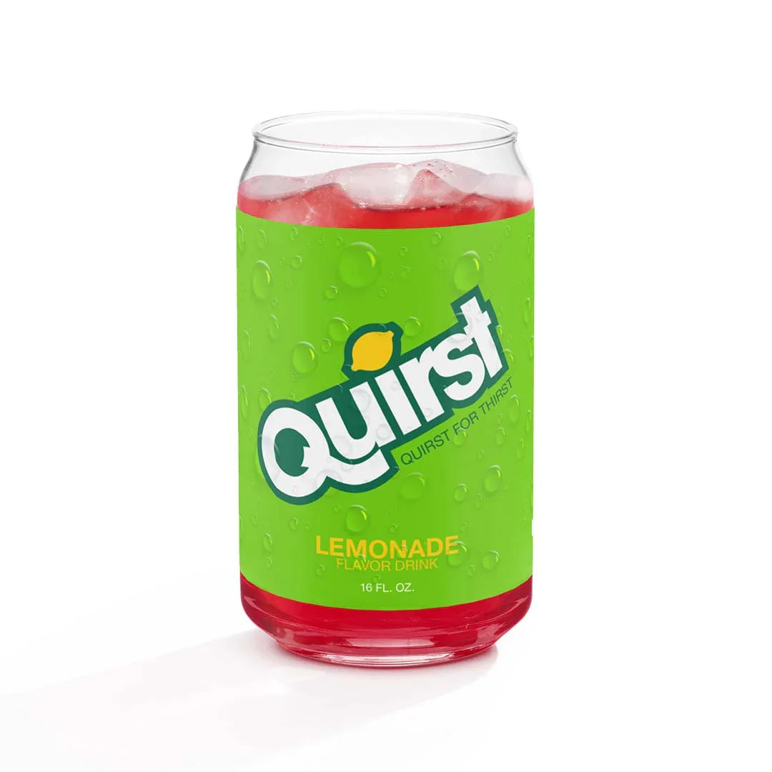 Quirst Soda Can-shaped glass