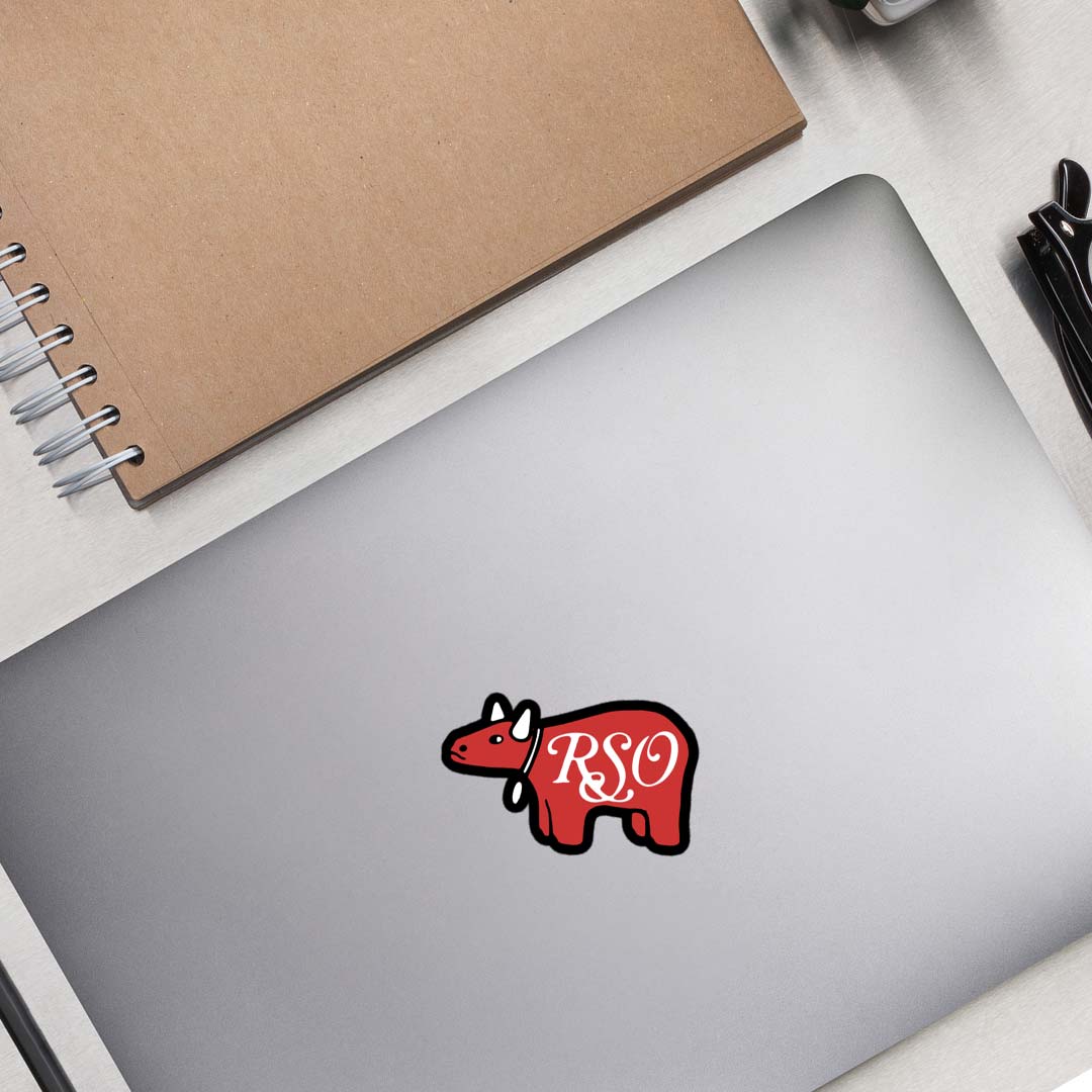 RSO Records Retro Sticker