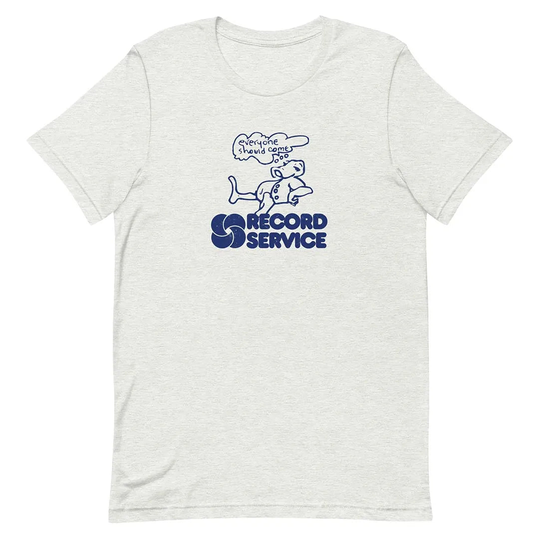 Record Service Music Champaign Normal Unisex Retro T-shirt