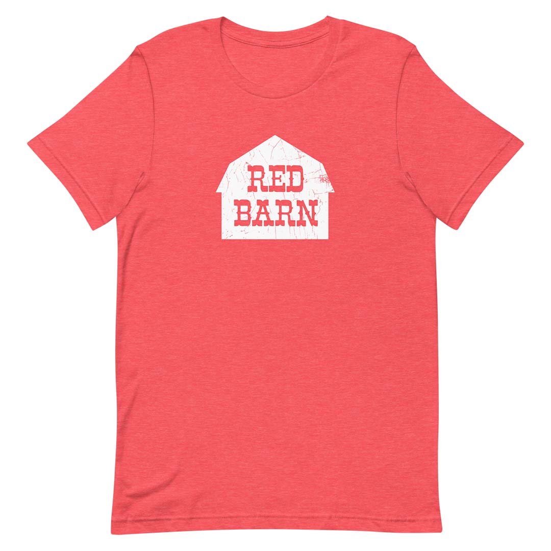 Red Barn Restaurant Unisex Retro T-shirt