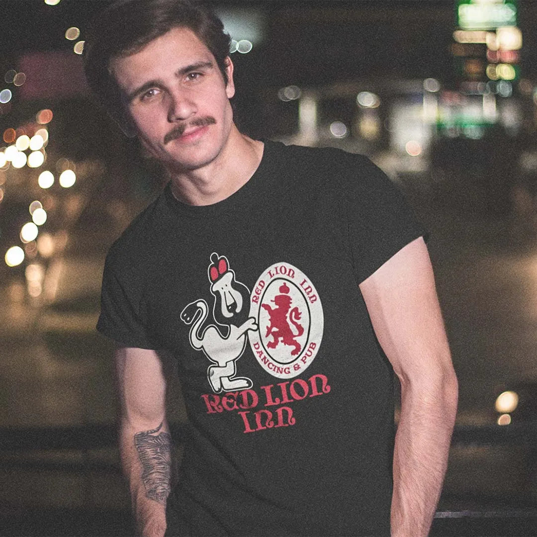 Red Lion Inn Champaign Unisex Retro T-shirt
