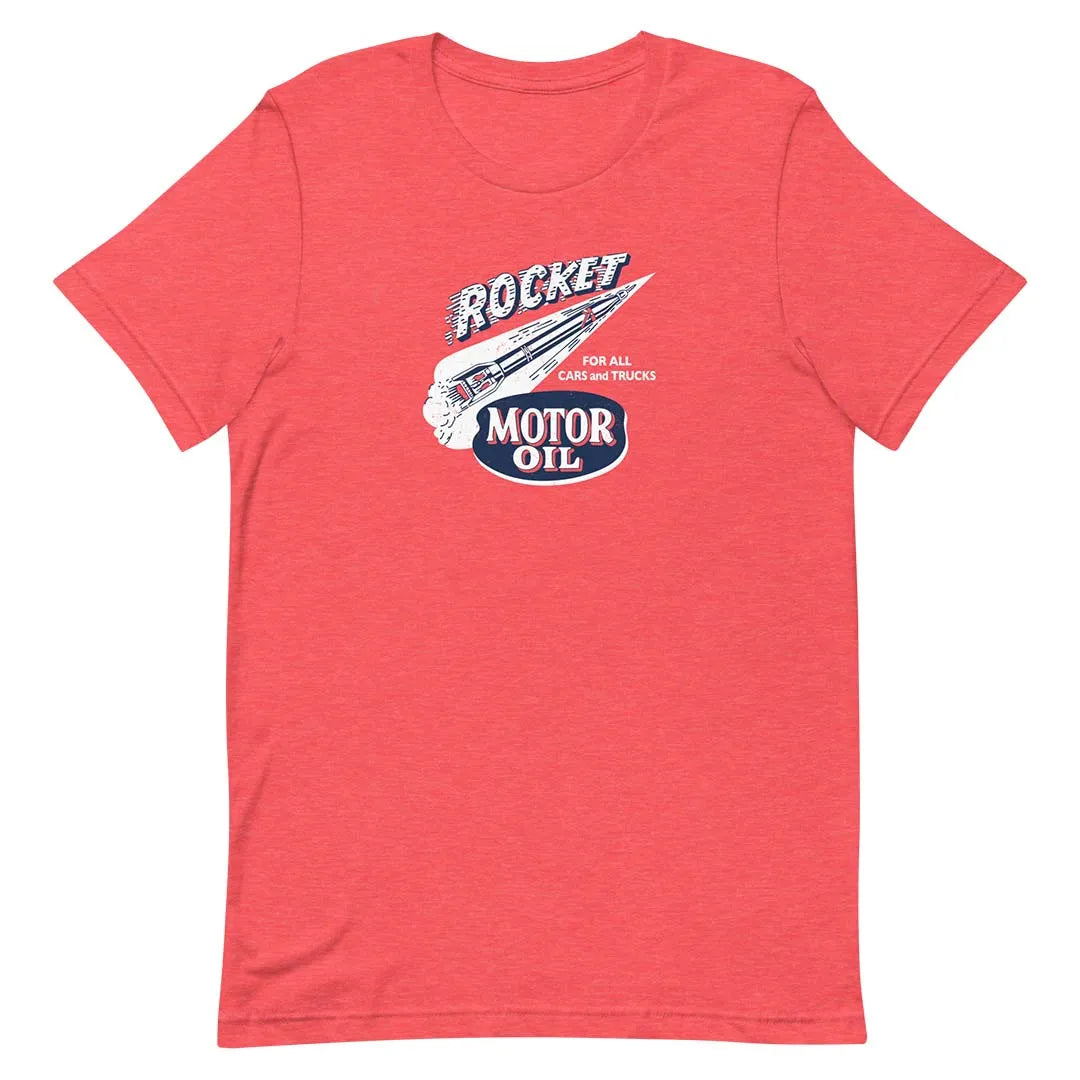 Rocket Motor Oil Unisex Retro T-shirt