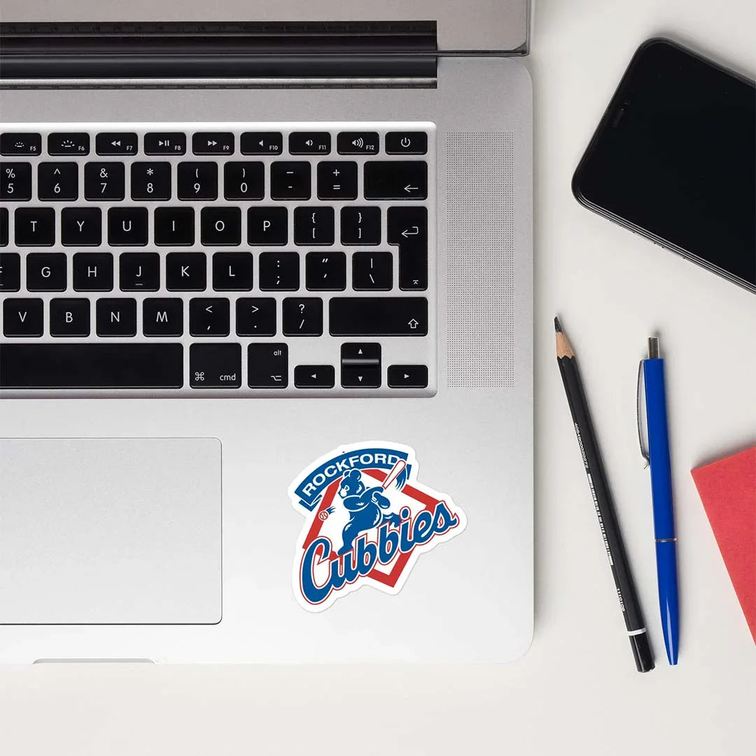 Rockford Cubbies Baseball Sticker