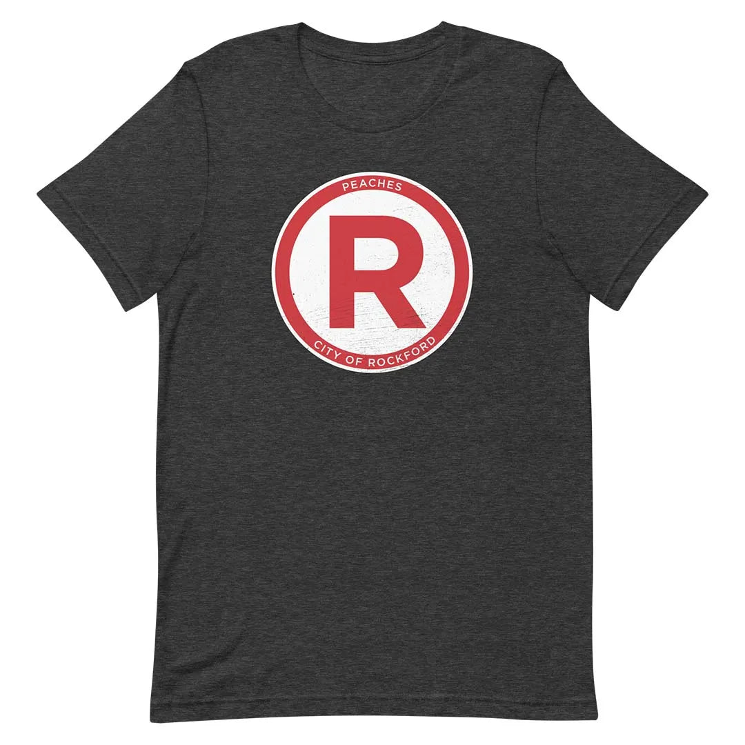 Rockford Peaches (R) Unisex Retro T-shirt