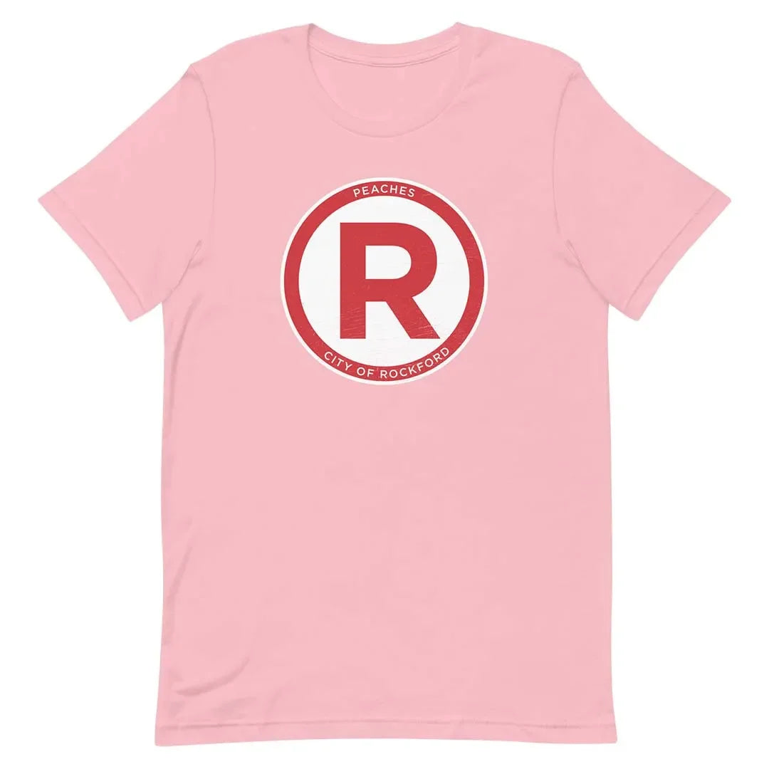 Rockford Peaches (R) Unisex Retro T-shirt
