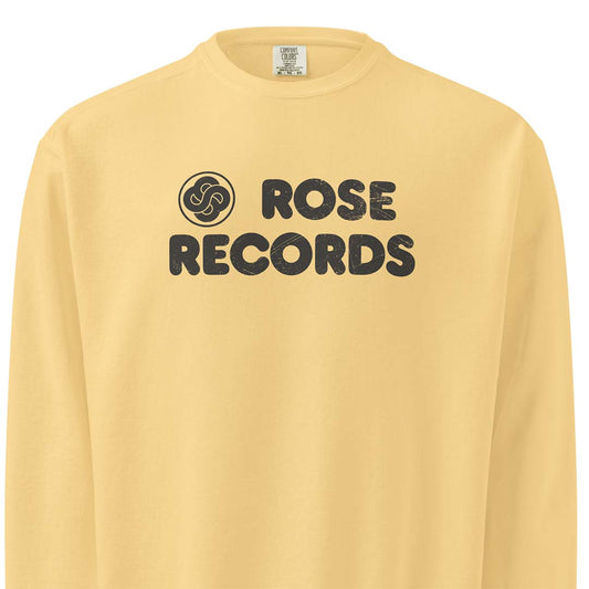 Rose Records Chicago Unisex retro garment-dyed sweatshirt