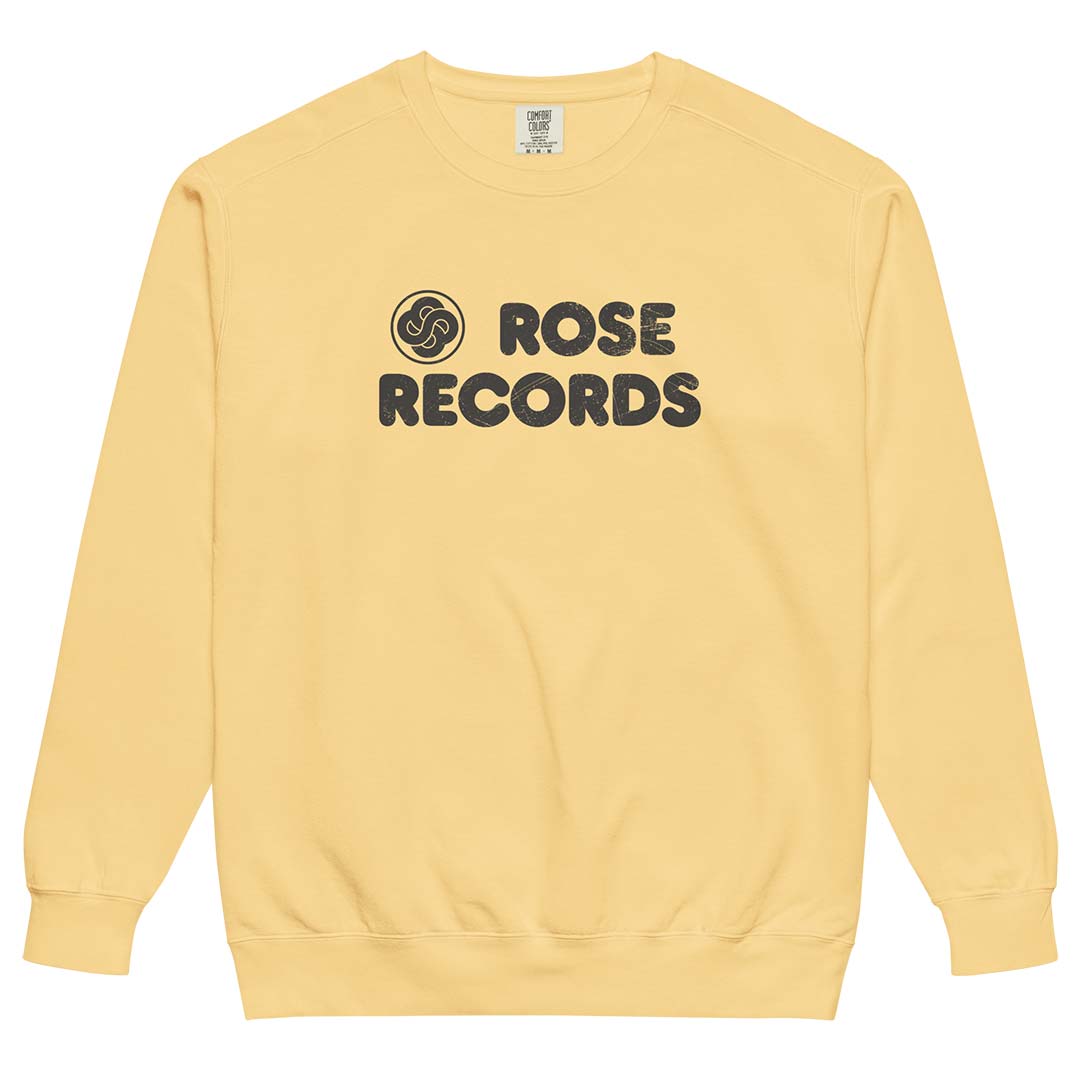 Rose Records Chicago Unisex retro garment-dyed sweatshirt