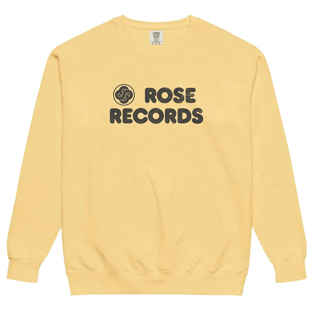 Rose Records Chicago Unisex retro garment-dyed sweatshirt