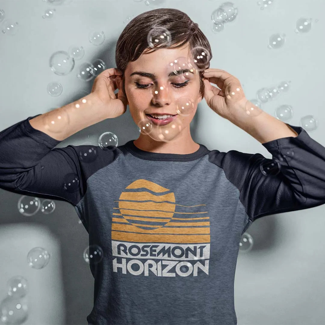 Rosemont Horizon Chicago Unisex 3/4 sleeve raglan baseball tee