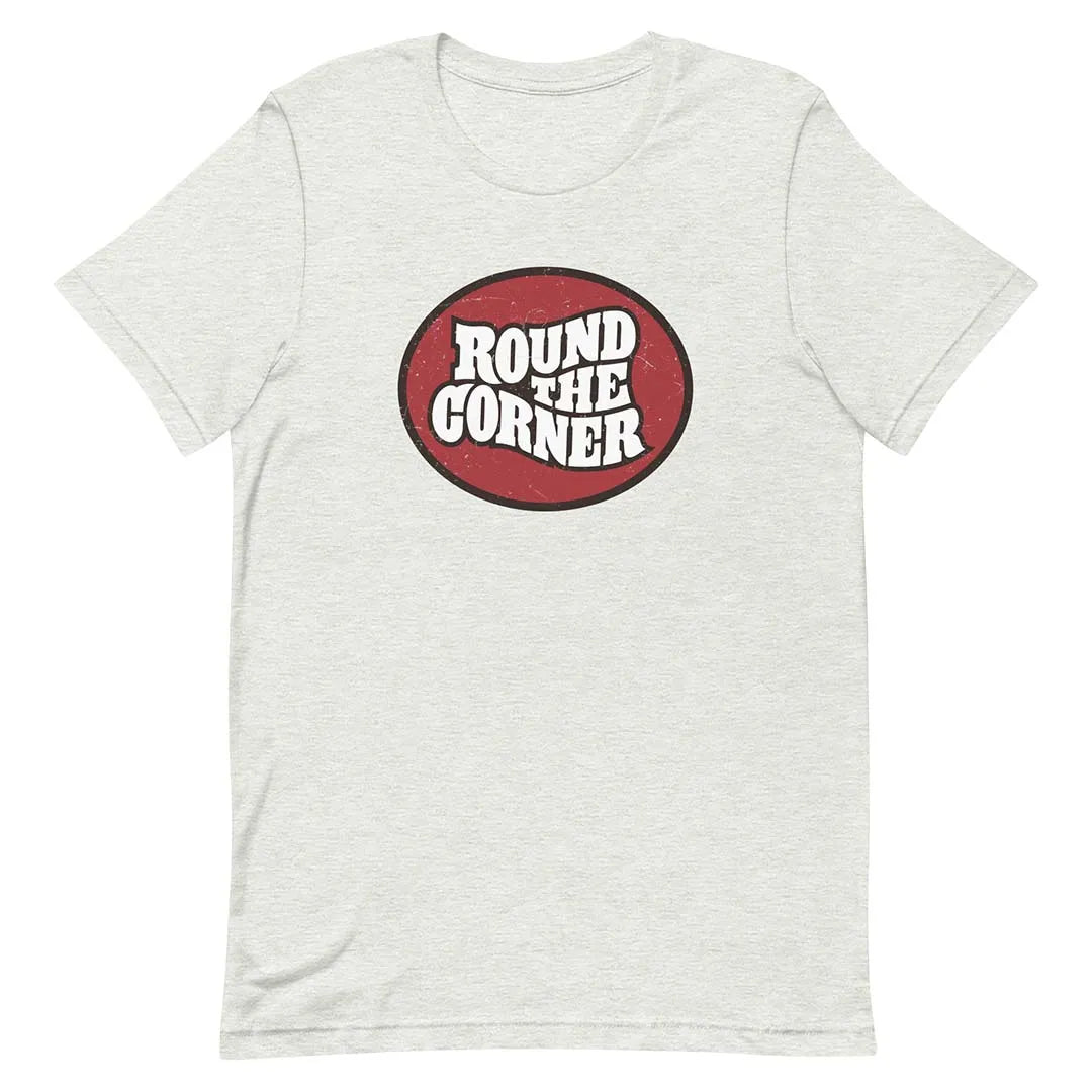 Round the Corner Charcoal Hamurgers Unisex Retro T-shirt