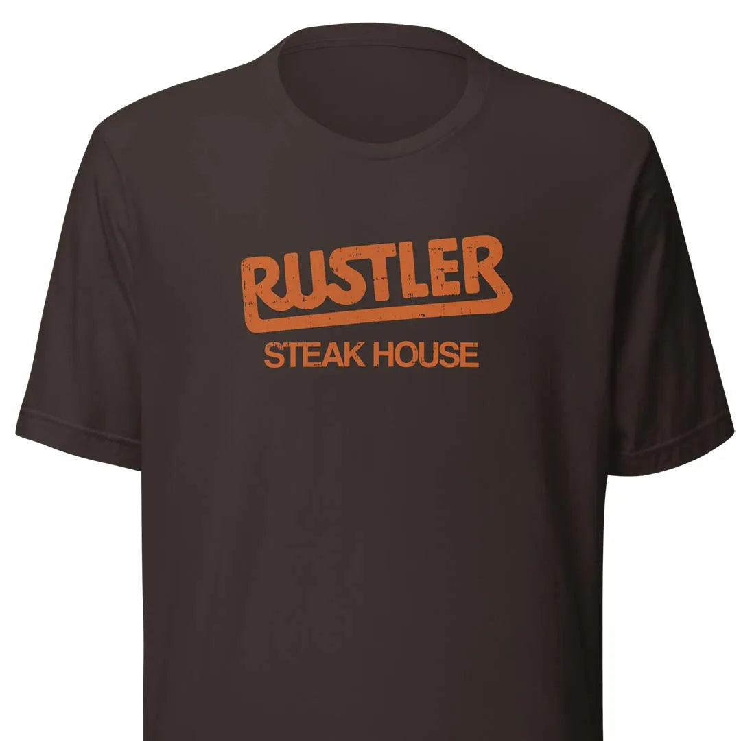 Rustler Steak House Unisex Retro T-Shirt