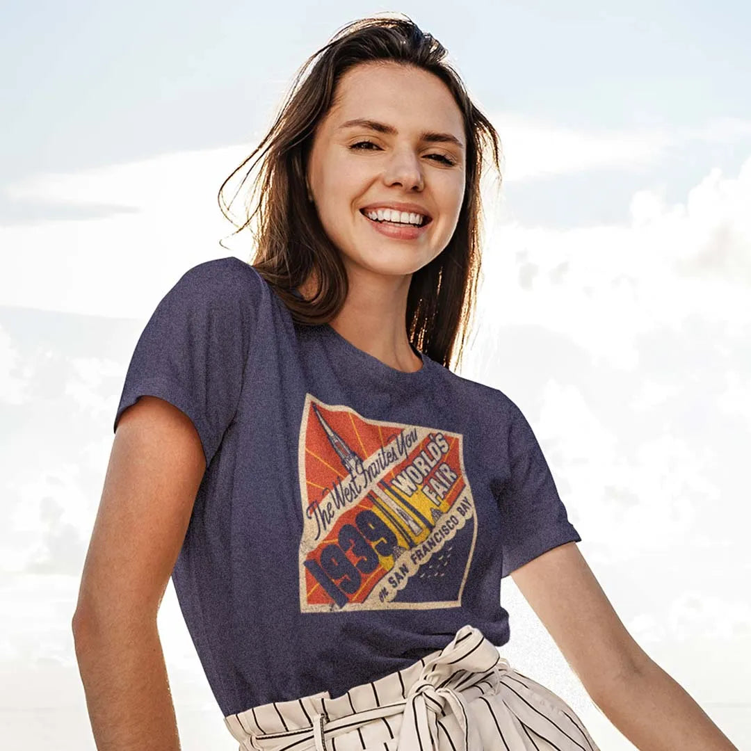 San Francisco World's Fair 1939 Unisex Retro T-shirt