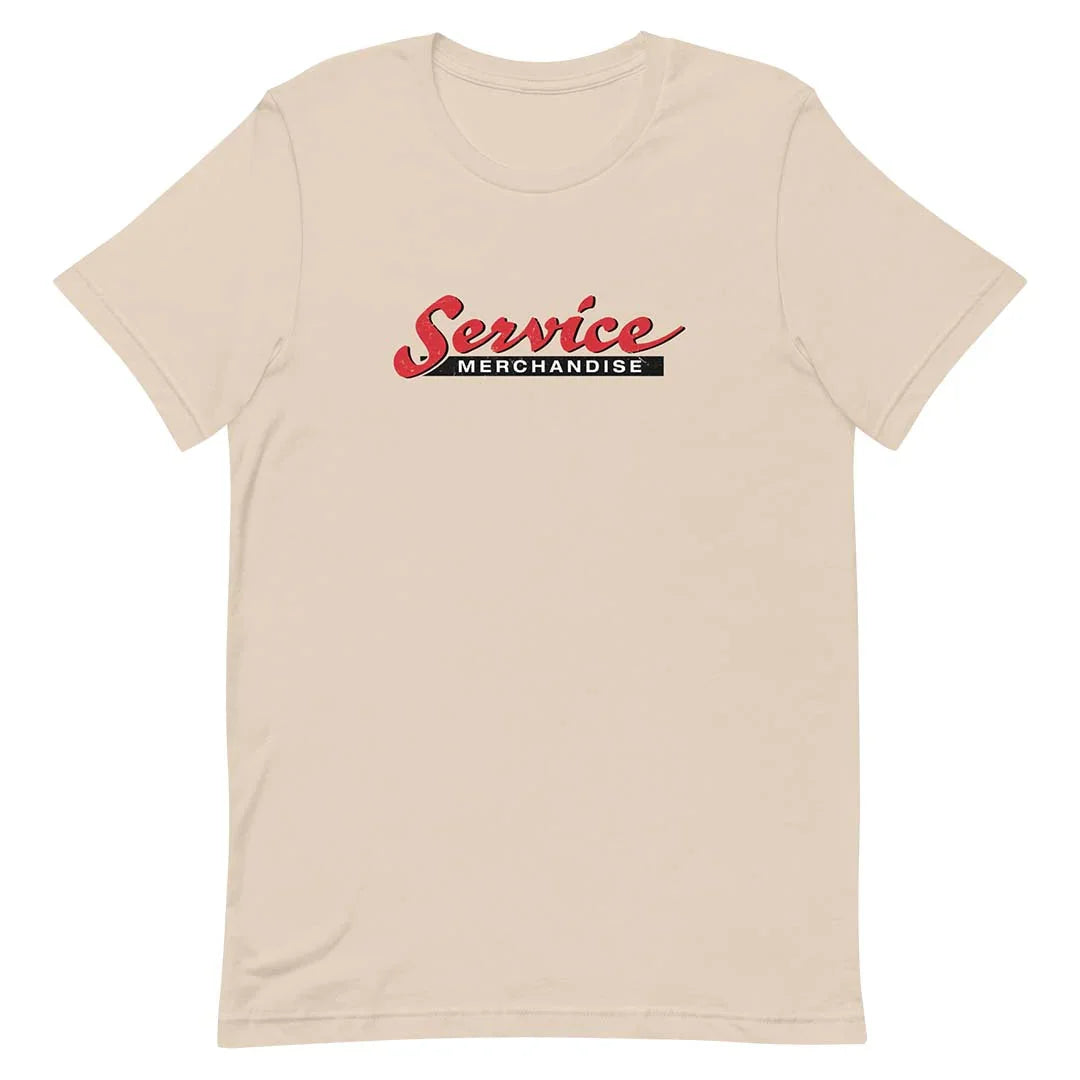 Service Merchandise Catalog Showrooms Unisex Retro T-shirt
