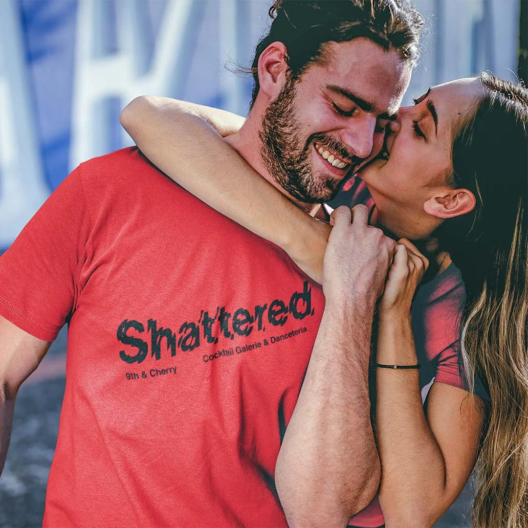 Shattred Cocktail Galerie & Danceteria Columbia Unisex Retro Tee