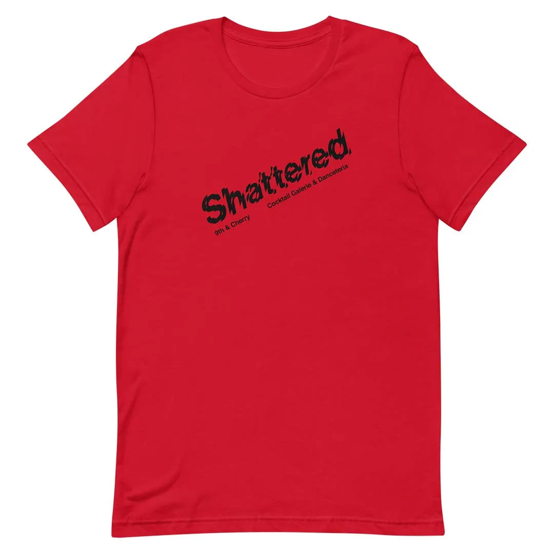 Shattred Cocktail Galerie & Danceteria Columbia Unisex Retro Tee