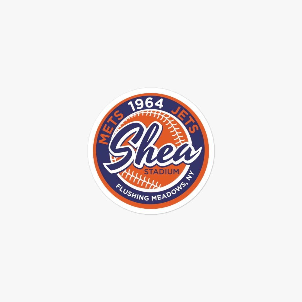 Shea Stadium New York Retro Sticker