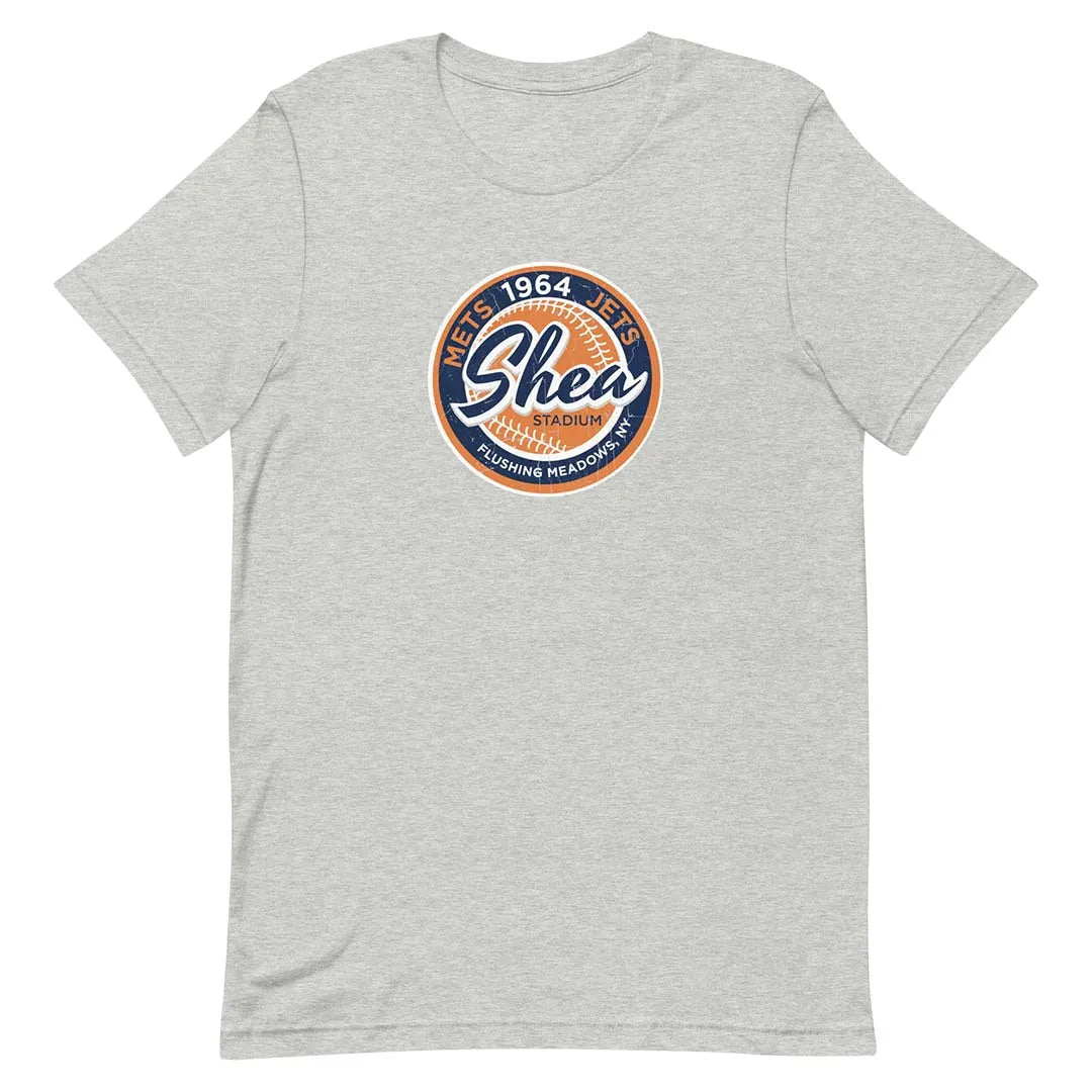 Shea Stadium New York Unisex Retro T-shirt