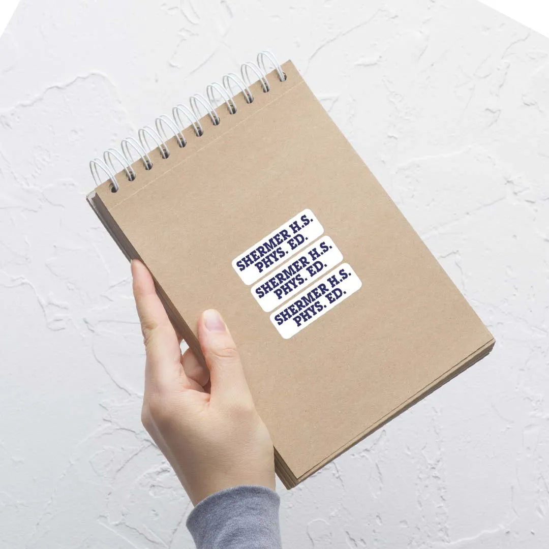 Shermer High School Phys Ed Retro Sticker