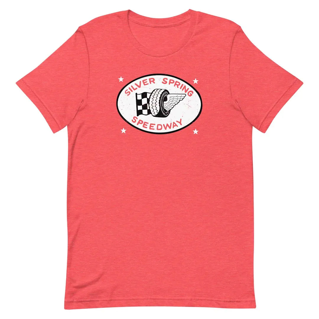Silver Spring Speedway Mechanicsburg Unisex Retro T-shirt