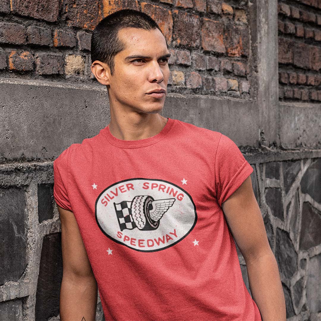Silver Spring Speedway Mechanicsburg Unisex Retro T-shirt