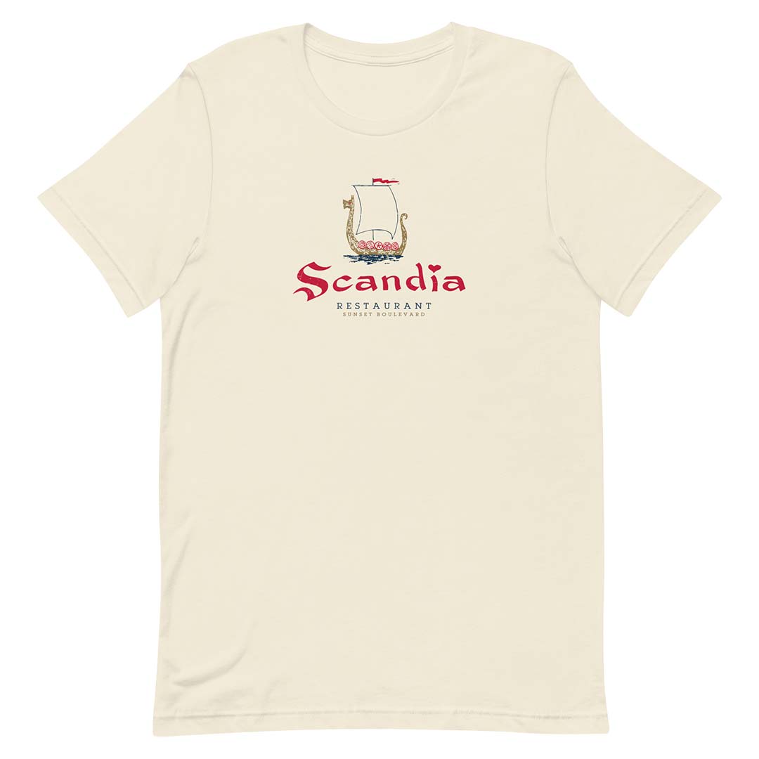 Skandia Restaurant Hollywood Unisex Retro T-shirt