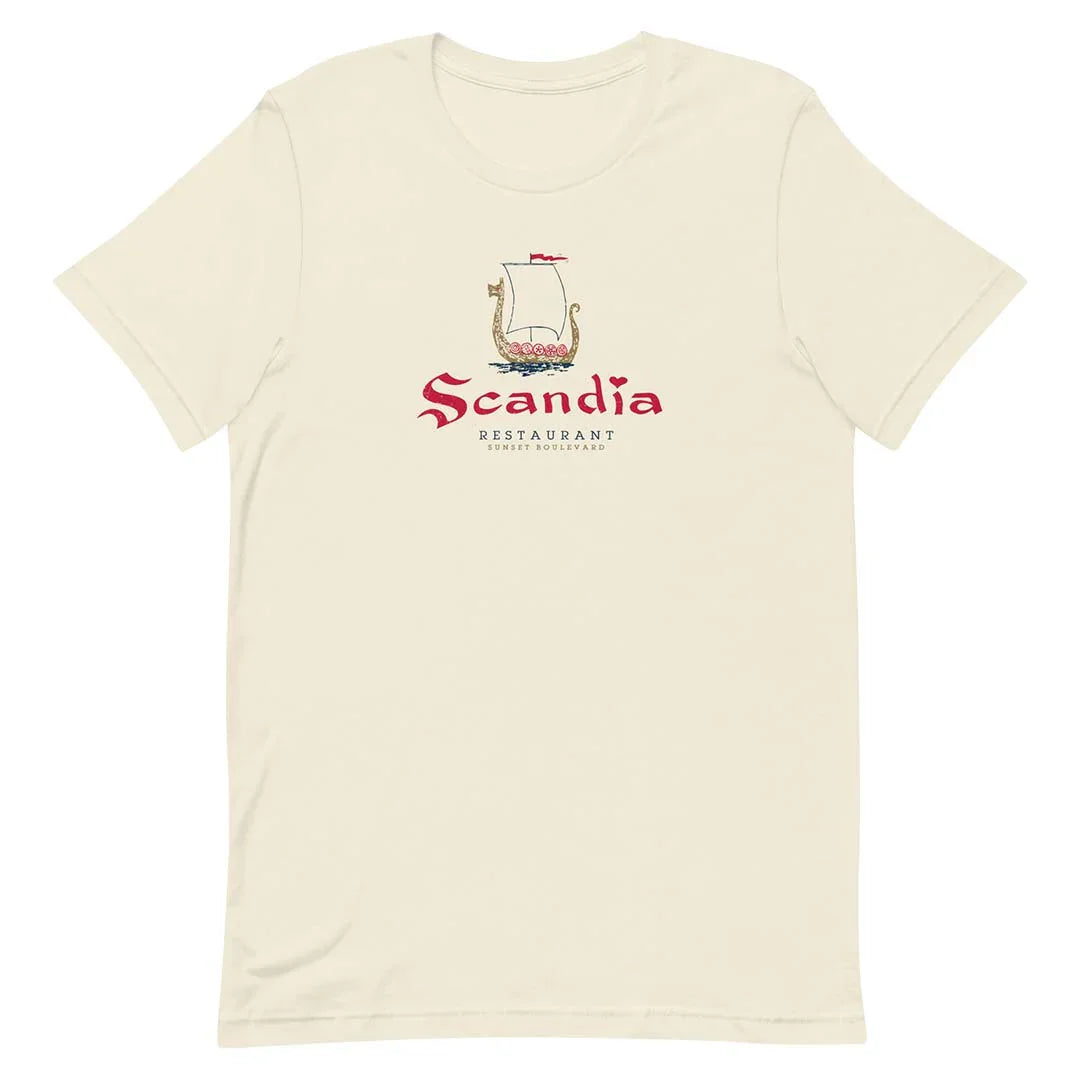 Skandia Restaurant Hollywood Unisex Retro T-shirt