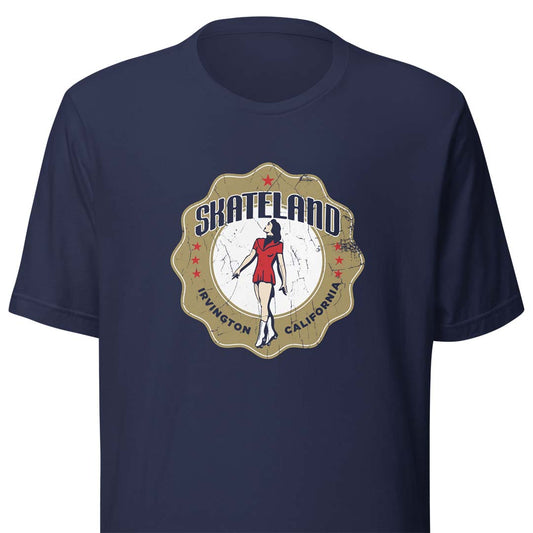 Skateland Irvington California Unisex Retro T-shirt